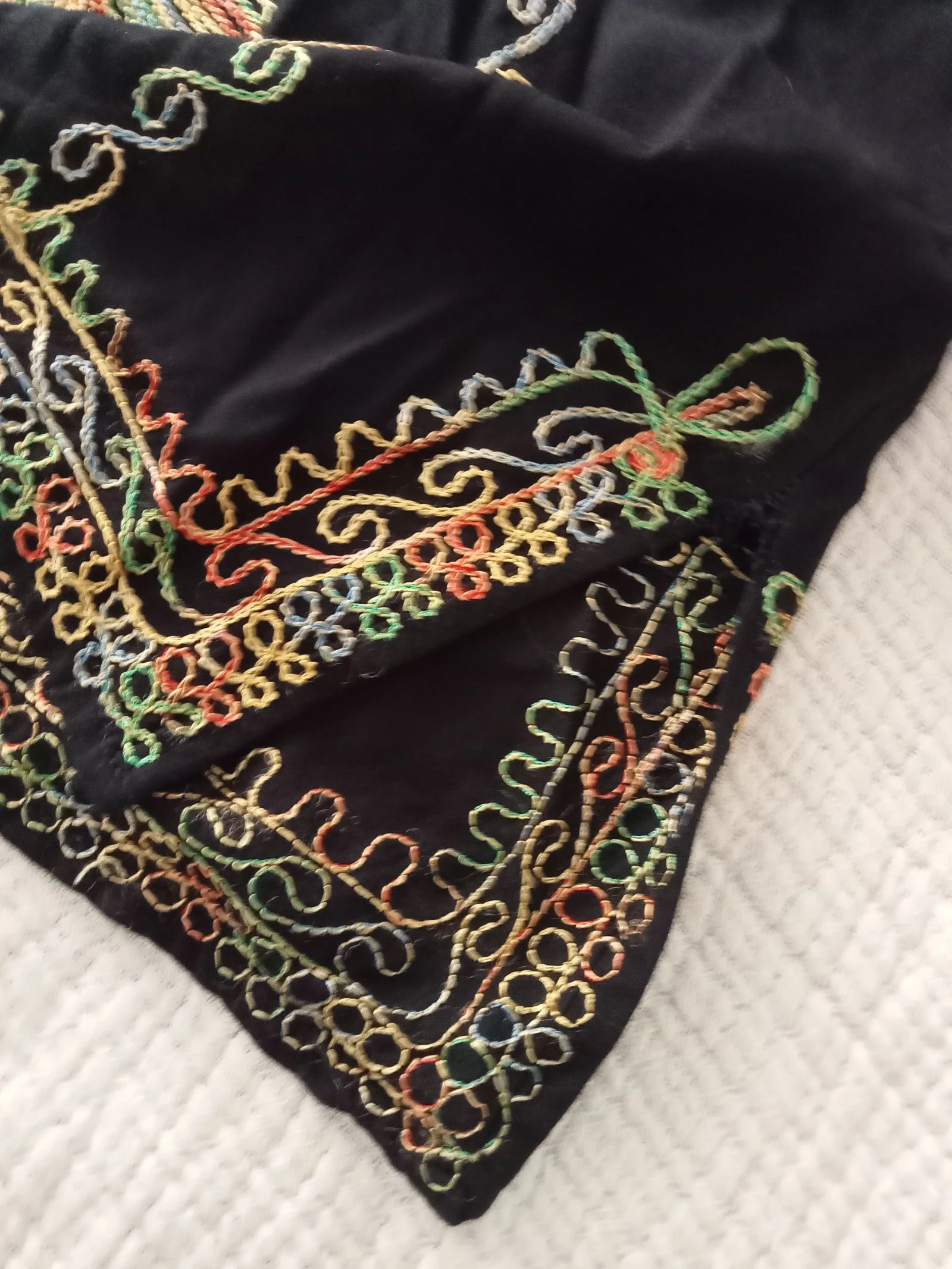 Túnica bordada negra – photo 2